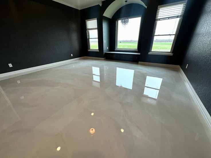 Pearl epoxy basement
